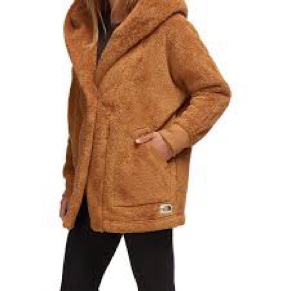The North face Campshire Teddy Fleece Wrap Jacket - Women's size l/xl - Picture 2 of 10